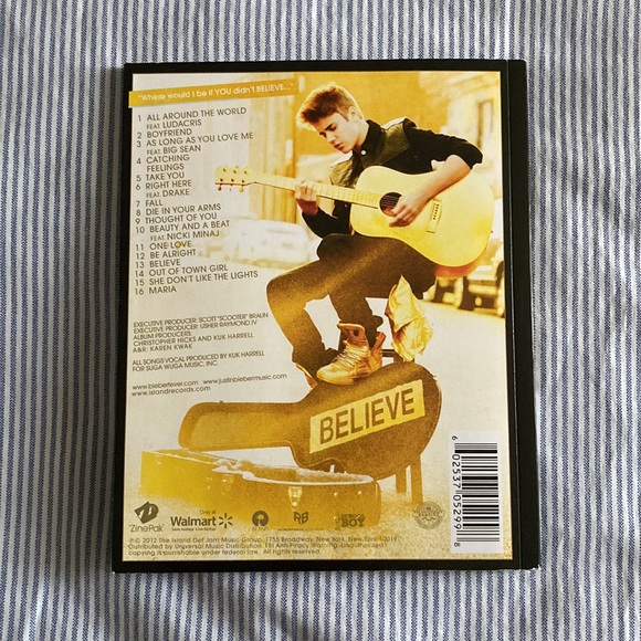 Justin Bieber - Believe Deluxe Limited Edition - Picture 4 of 4